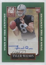 2013 Elite Turn of the Century Signatures /299 Tyler Wilson #196 Rookie Auto RC