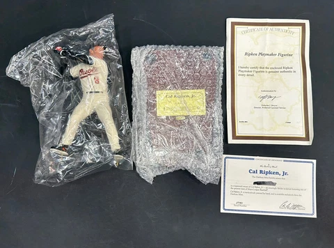 Cal Ripken Jr Danbury Mint Baltimore Orioles Figure Statue New Original Box COA Cover