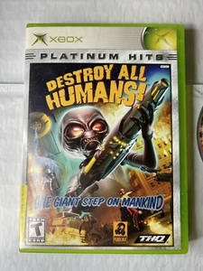 Destroy All Humans (Microsoft Xbox, 2005) getestet funktioniert super sauber Disc - Bild 1 von 3