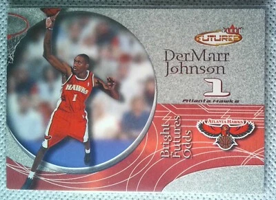 2000-01 Fleer Futures - DerMarr Johnson #219 (RC) - Bright Futures - Изображение 1 из 2