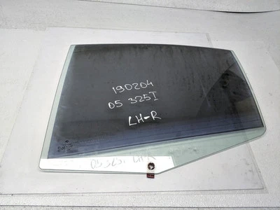 Janela de vidro traseira esquerda para porta motorista 2001-2005 BMW 325I 51-34-8-196-027 - Imagem 1 de 4