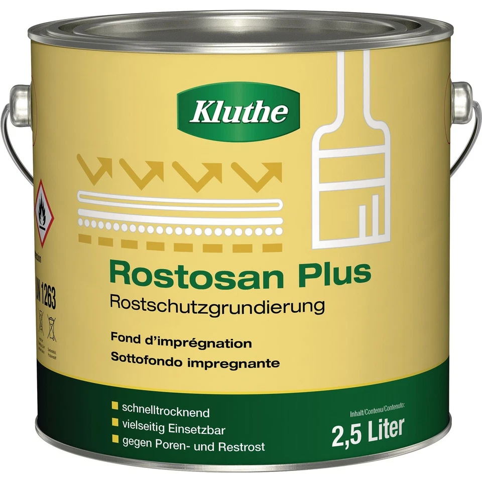 CONTI COATINGS GMBH & CO. KG Rostprimer Rostosan® Plus grau 750 ml Dose KLUTHE
