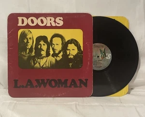 The Doors L.A. Woman 1971 EKS-75011 Vinyl LP Vintage Record Die Cut Yellow Cross - Bild 1 von 12