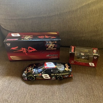 Lot of 2 Dale Earnhardt Jr. #8 Bud/Staind 2003 Monte Carlo 1:24 and 1:64 - Image 1 of 4