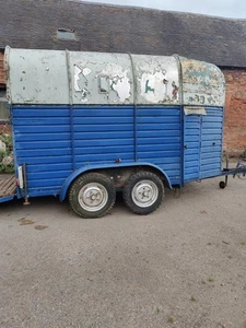Ideal Vintage Rice Horse Box Trailer for Conversion Catering/Coffee Trailer - Picture 1 of 9