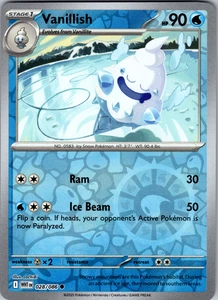 Vanillish Reverse Holo 028/086 SV: White Flare Common - NM - Bild 1 von 2