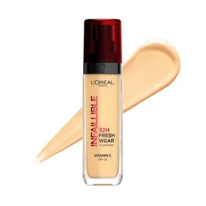 L'Oreal Paris Infallible 32H Fresh Wear Foundation - (30ml),140 Golden Beige, - Picture 1 of 6