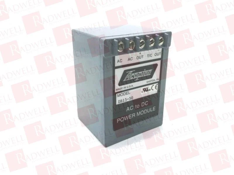 ACOPIAN DB15-50 / DB1550 (BRAND NEW) - Image 1 of 1