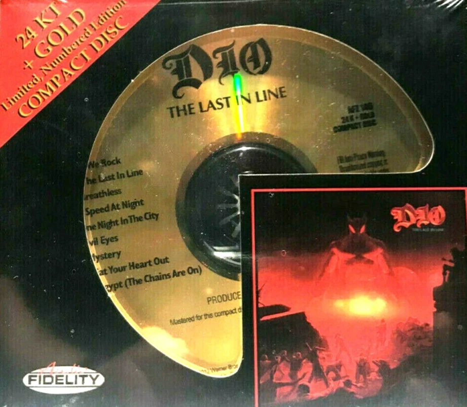 Dio 24k Gold Disc Music CDs for sale | eBay