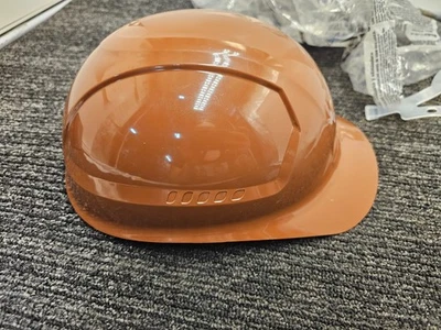 (QTY 2) 6027577667T 1020 Bullard Bump Cap / Brown / Hard Boiled - Image 1 of 4