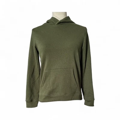 ID Ideology Women’s Pullover Fleece Hoodie with Kangaroo Pocket in green size M  - Image 1 of 4