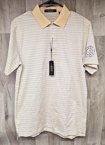 Carnoustie The Pro Am (TPC, Pinehurst, Cabo, Vegas) Cotton Polo Shirt Men's MED - Picture 1 of 10