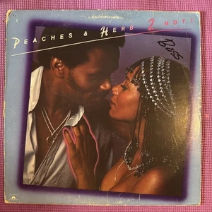 Peaches And Herb 2 Hot! Vinyl LP Record 1978 Polydor PD-1-6172 - Bild 1 von 5