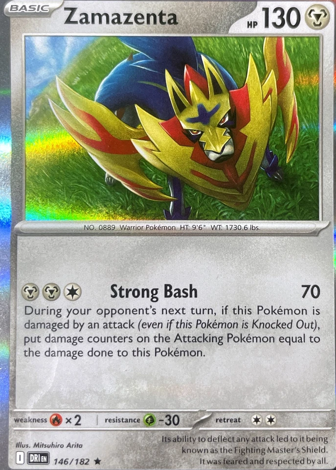 Zamazenta - Rare SV10: Destined Rivals 146/182 NM - Image 1 of 1