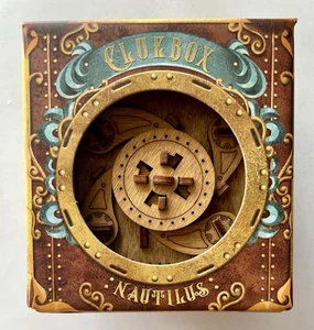 Cluebox - Escape Room in a Box - Captain Nemo's Nautilus Wooden 3D Puzzle 2021 - Picture 1 of 8