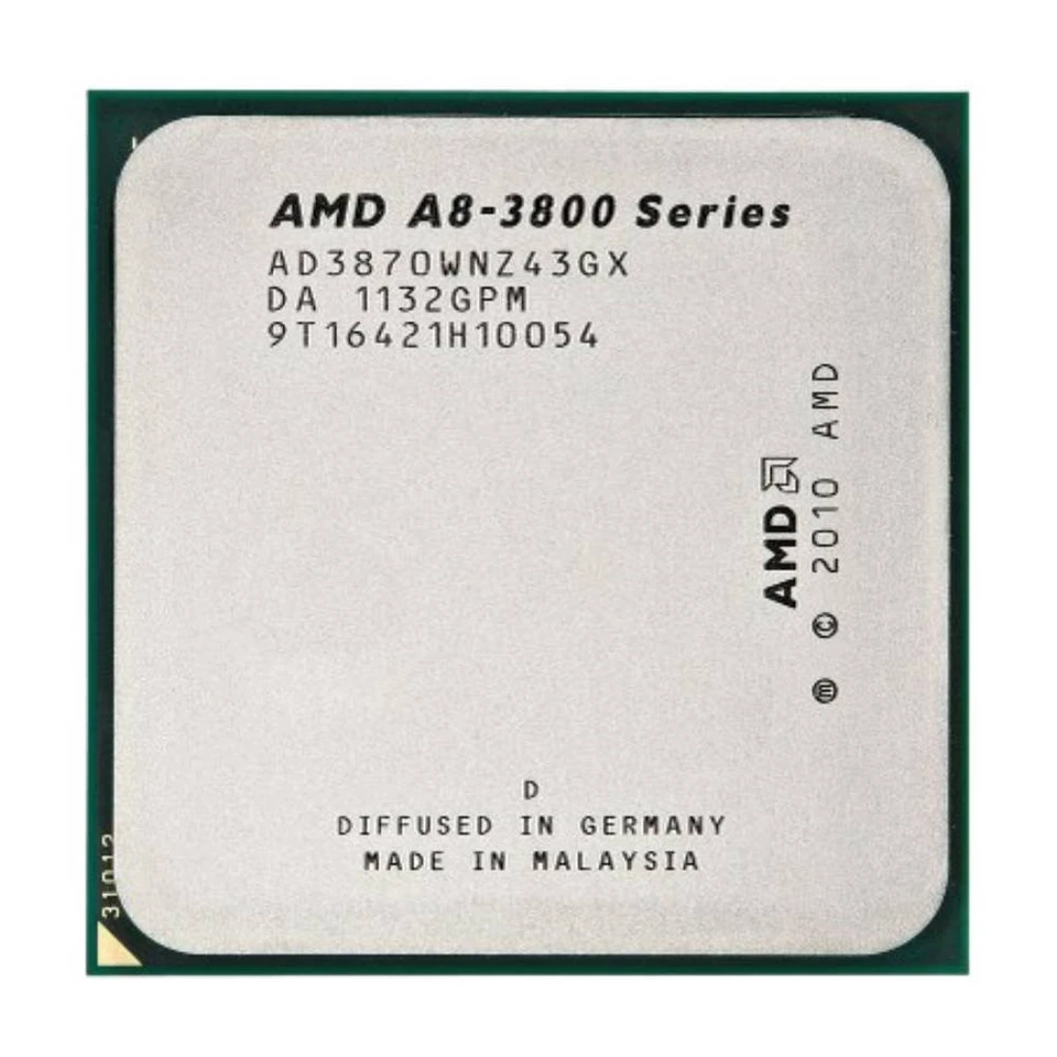 AMD APU A8-3870K CPU 3.1 GHz Socket FM1 100W Processor - Image 1 of 1