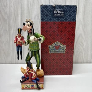 Disney Jim Shore Santa’s Goofy Helper #4005627 Christmas Figurine BOX KEPT - Picture 1 of 23