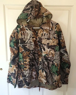 De colección. Chaqueta Camuflada Hodgman Para Hombre Pequeña Marrón Pato Impermeable Caza Lluvia Cremallera Abrigo Foto 1 de 4