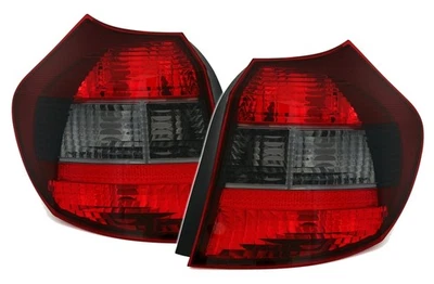 Rückleuchten Set für 1er BMW E81 E87 2003-2006 Heckleuchten Blackline Optik - Bild 1 von 4