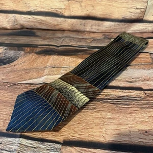 Corbata Conte Di Milano Hombre Seda Geométrica Abstracta 56” Corbata Clásica Ejecutiva - Imagen 1 de 6