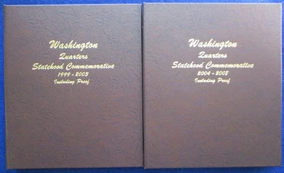 Complete 150 Coin UNC 1999-2008 P/D/S State Quarter Set ~ Dansco 8143/8144 - Image 1 of 4