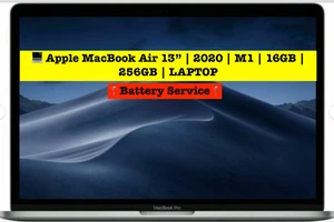 💻 Apple MacBook Air 13” | 2020 | M1 | 16GB | 256GB LAPTOP Notebook Bat. Service - Bild 1 von 17