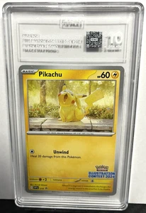 Pikachu - 214 (Illustration Contest 2024) Sv: Scarlet & Violet Promo TAG 10 - Bild 1 von 2