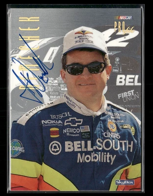 Joe Nemechek 1997 Fleer Skybox ProFile Auto - Image 1 of 2