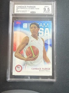 Candace Parker 2016 Topps US Olympic Team CCG 9.5 USA - Picture 1 of 2