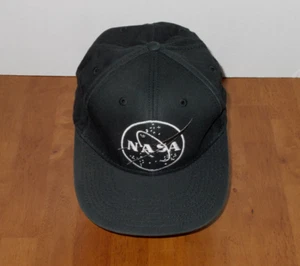 VINTAGE NASA PATCH DEEP SPACE BLACK H3 HEADWEAR BRAND FULLY ADJUSTABLE HAT CAP - Picture 1 of 5