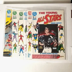 The Young All Stars #1-5 & 7 DC Comics 1987  - Picture 1 of 7