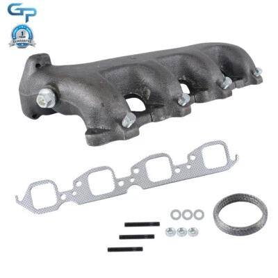 排气歧管带垫片套件适用于雪佛兰 R3500 G30 P30 V30 R20 C10 73-97 — 第 1/4 张图片