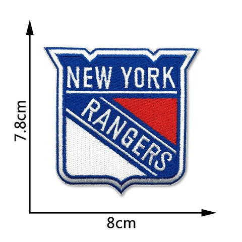 New York Rangers Iron/Sew On NHL Hockey Jersey Embroidered Patch Cover