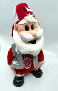 Music And Dancing Santa Claus Rocker Christas Decoration  12 in - Picture 1 of 4