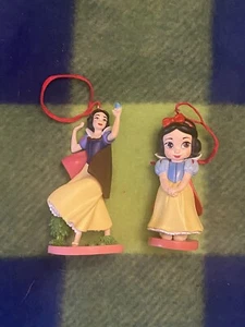 (2) Disney Snow White Christmas Ornaments - Picture 1 of 2