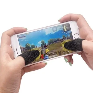 20Pcs Touch Screen Gaming Finger Sleeve Mobile Game Controller Sweatproof Gloves - Picture 1 of 7
