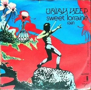 URIAH HEEP - SWEET LORRAINE / RAIN - 7" 45 RPM ITALY 1973 - EX/EX - Picture 1 of 4