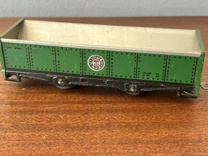 Vintage Wyandotte Toys Hafner Trains Green Tin Gondola Car O Gauge - Picture 1 of 10