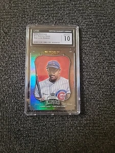 2003 Donruss Baseball Sammy Sosa Stat Line Season 58/108 - CGC 10 - BB139 - Picture 1 of 2