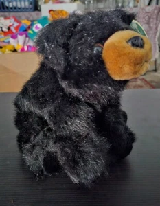 The Bearington Collection Black Bear Bandit Jr. Plüsch Hochwertig - Bild 1 von 8
