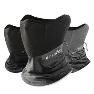 Pasamontañas Máscara facial Hielo Seda Cuello Gaiter Moto Biker Bandana Deportes SPF50 - Imagen 1 de 15