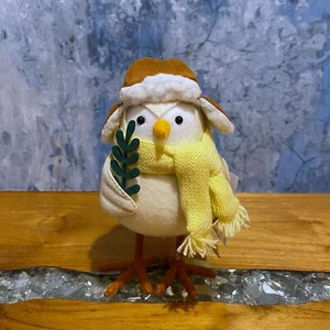 Target Wondershop 2023 Featherly Friends CHIP Winter Christmas Fabric Bird New - Picture 1 of 5