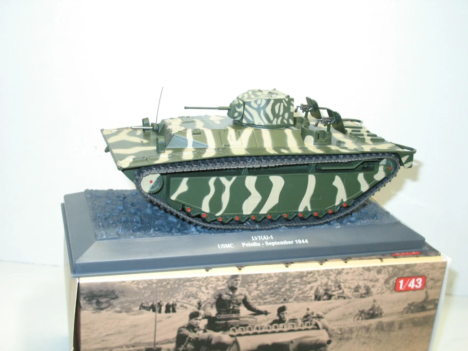 Carro Armato Americano Amphibio LVT A-1 Peleliu Militare ALTAYA Scala 1:43 - Immagine 1 di 1