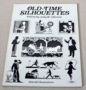 Pictorial Archive Ser.: Old-Time Silhouettes (1994, Trade Paperback) - Foto 1 di 10