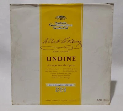Albert Lortzing - Undine (Excerpts from the Opera) - Music Vinyl Record - Image 1 of 4