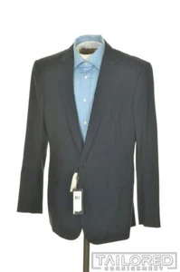 NWT - RALPH LAUREN BLACK LABEL Blue Plaid Wool Blazer Sport Coat Jacket - 42 L - Picture 1 of 9