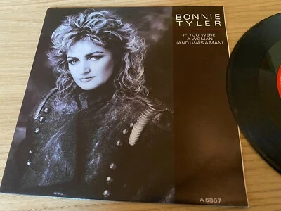 BONNIE TYLER "IF YOU WERE A WOMAN (AND I WAS A MAN" 1986 CBS RECORDS HOLLAND SEE - Image 1 of 4