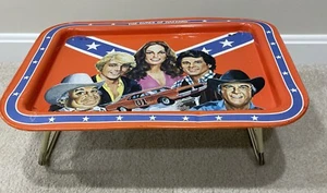 Vintage 1981 The Dukes of Hazzard Metall TV klappbares Schoßablett - Bild 1 von 14