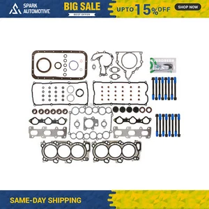 Full Gasket Set Head Bolts Fit 98-04 Honda Acura Isuzu V6 3.2 3.5 6VE1 6VD1 - Picture 1 of 10
