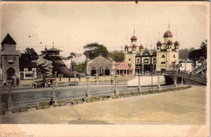 CLEVELAND, OHIO - LUNA PARK - OLD UNDIVIDED BACKPOSTCARD - Picture 1 of 2